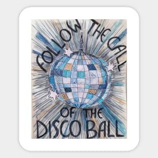 Disco Ball Sticker